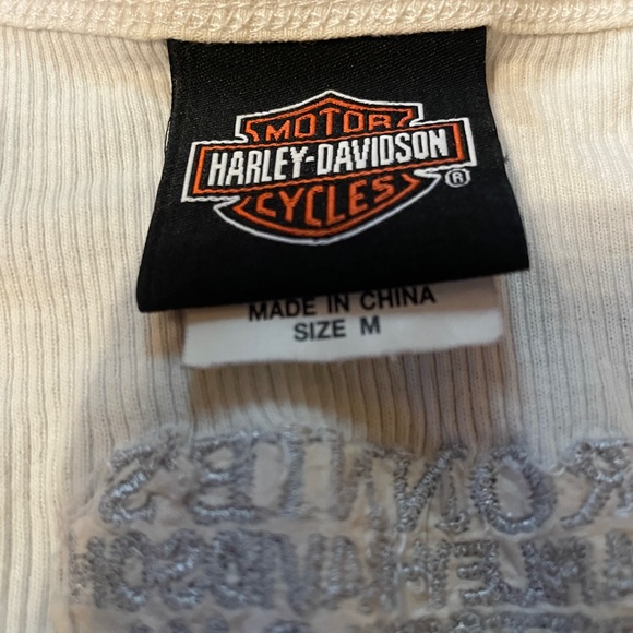 Vintage Harley tank - Picture 3 of 3